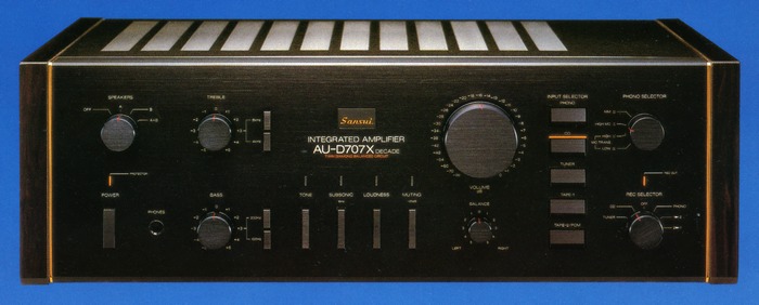 SANSUI AU-D707X Decadeの仕様 サンスイ