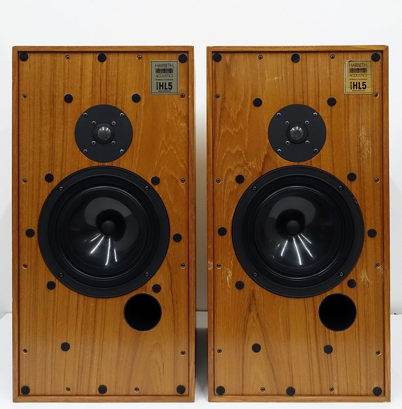 Harbeth HL5 スピーカーペア スタンド付 ハーベスを岩手県洋野町で買取
