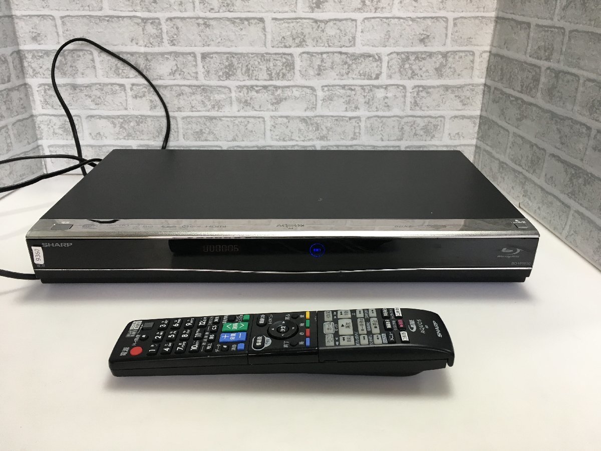 シャープ AQUOSブルーレイ BD-W1600 オークション比較 - 価格.com