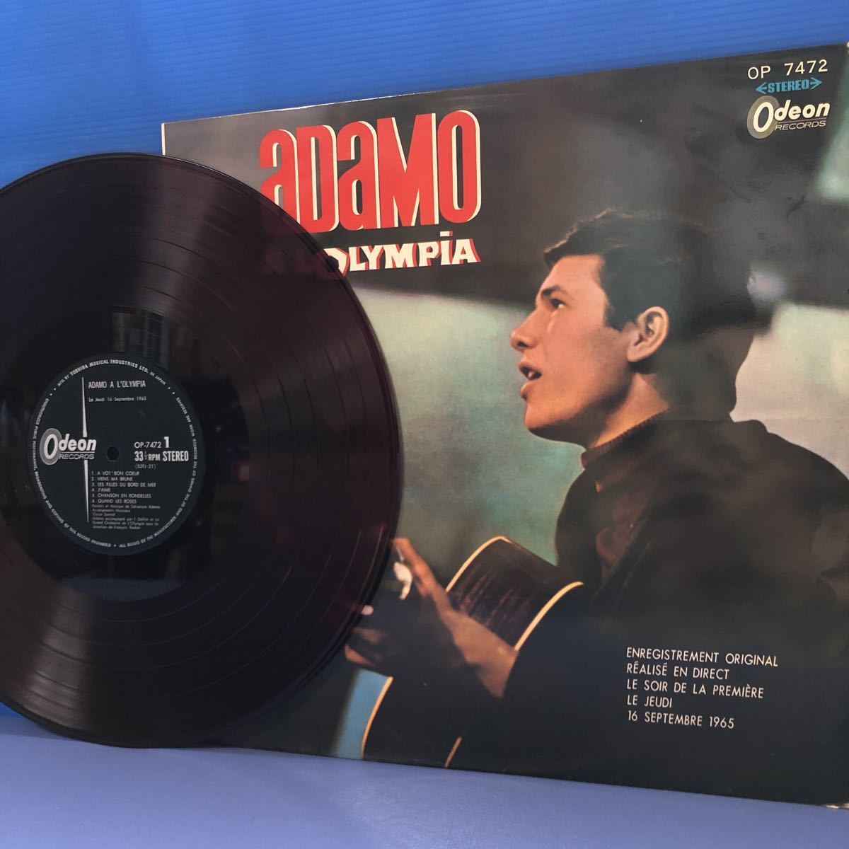 Yahoo!オークション -「アダモ」(ロック、ポップス（洋楽）) (レコード