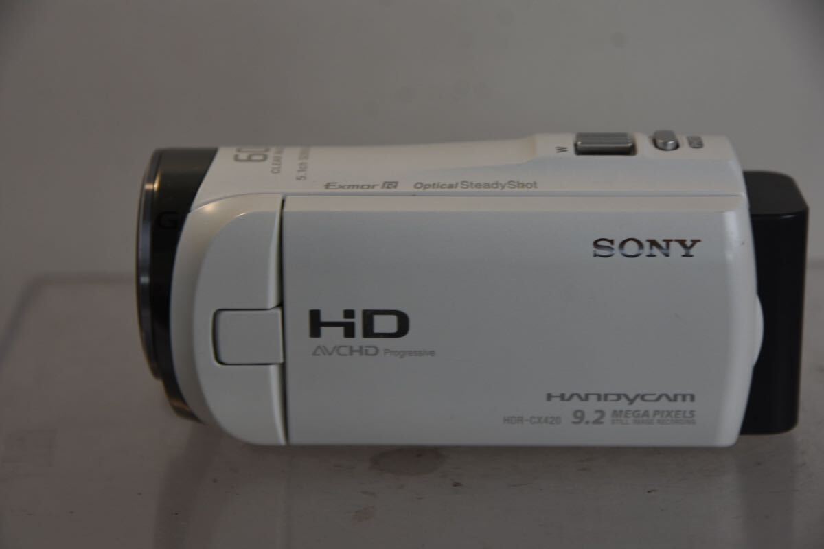 SONY HDR-CX420 (W) [ホワイト] オークション比較 - 価格.com