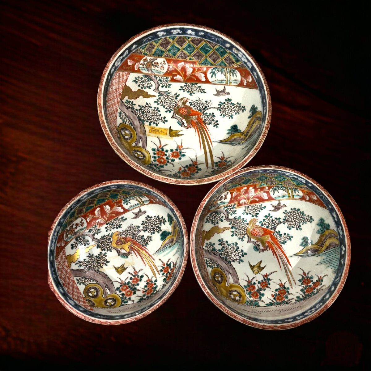 Yahoo!オークション -「古伊万里 鉢」(金襴手) (色絵)の落札相場・落札価格