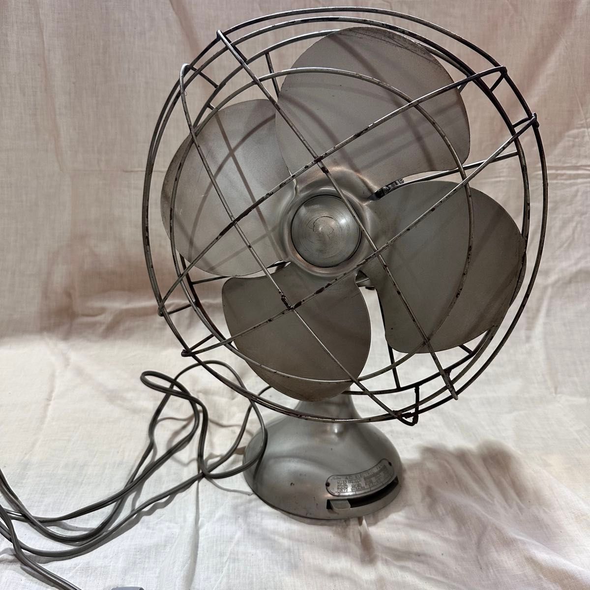 三菱 扇風機 30cm D30-K 卓上扇風 昭和レトロ レトロ扇風機 レトロ