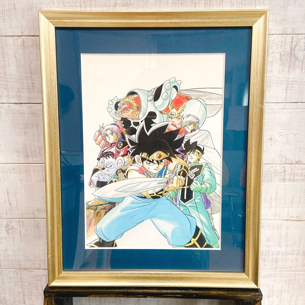 未開封品】鳥山明 複製原稿 3枚セット ドラゴンクエスト オリジナル