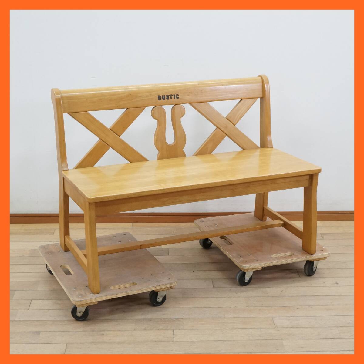 Yahoo!オークション -「カリモク rustic ベンチ」の落札相場・落札価格