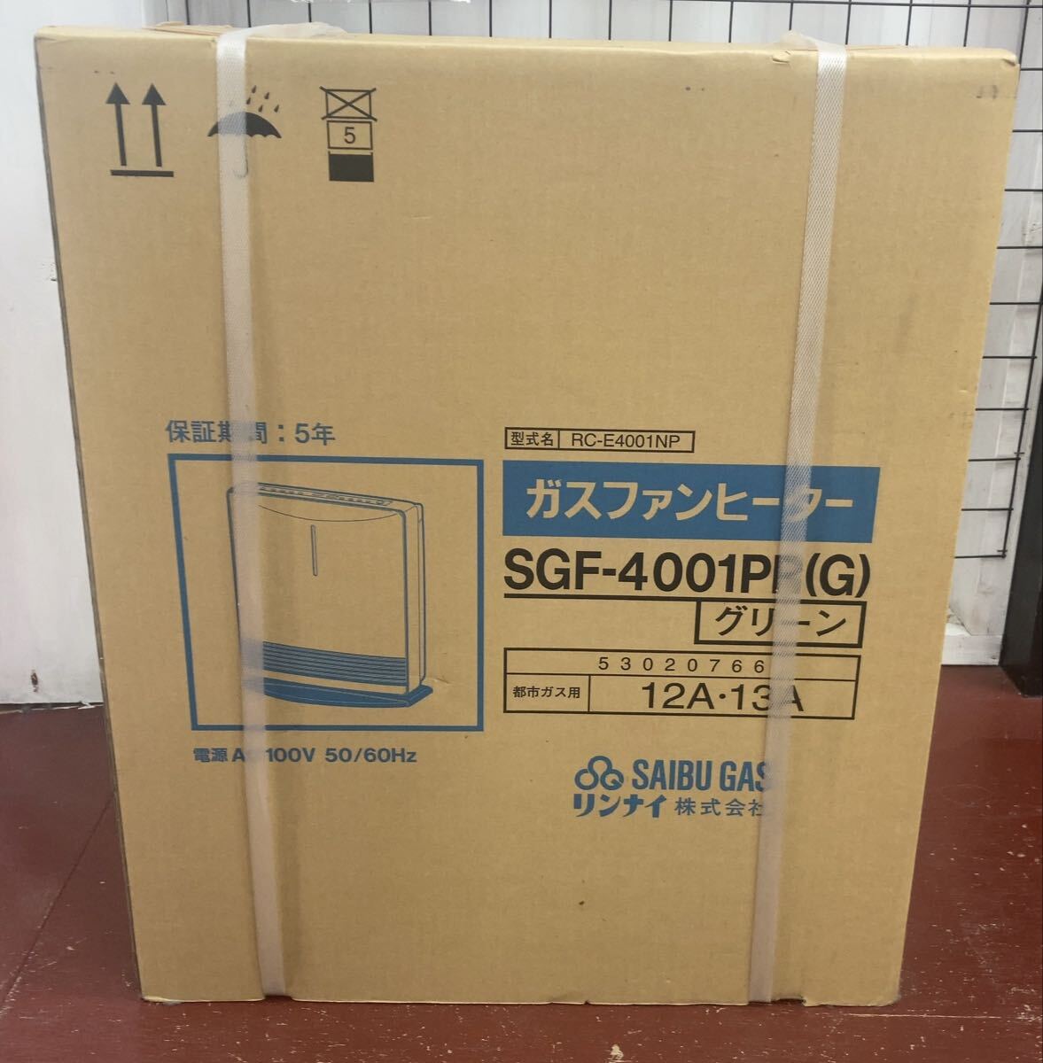 Yahoo!オークション -「リンナイ ガスファンヒーター sgf」の落札相場