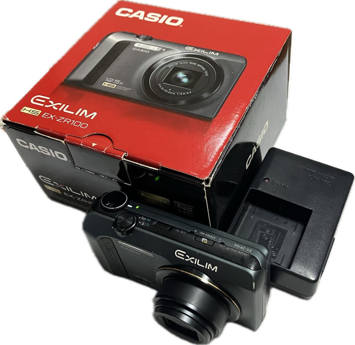 カシオ HIGH SPEED EXILIM EX-ZR100 オークション比較 - 価格.com