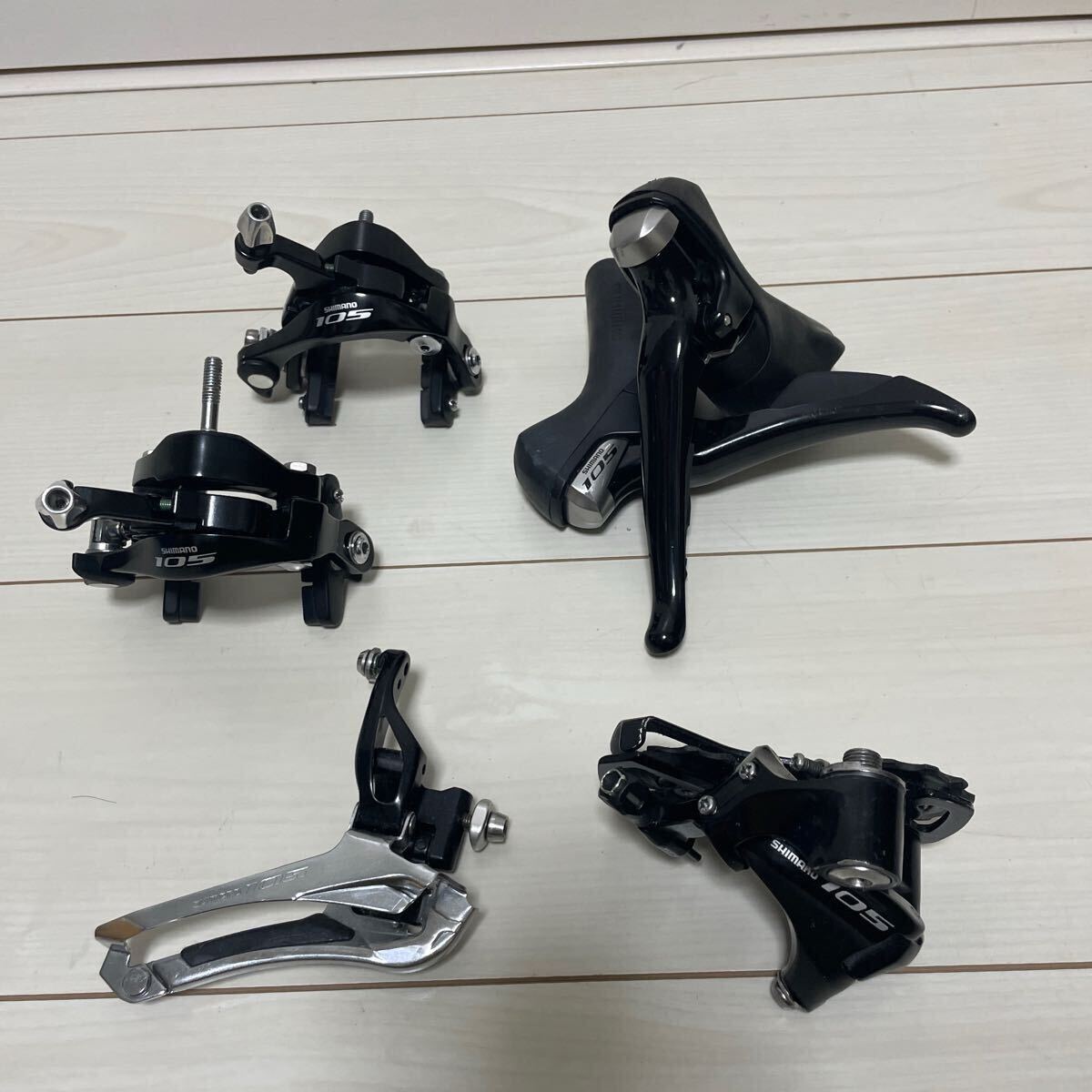Yahoo!オークション -「シマノ 105 5800 セット」(パーツセット