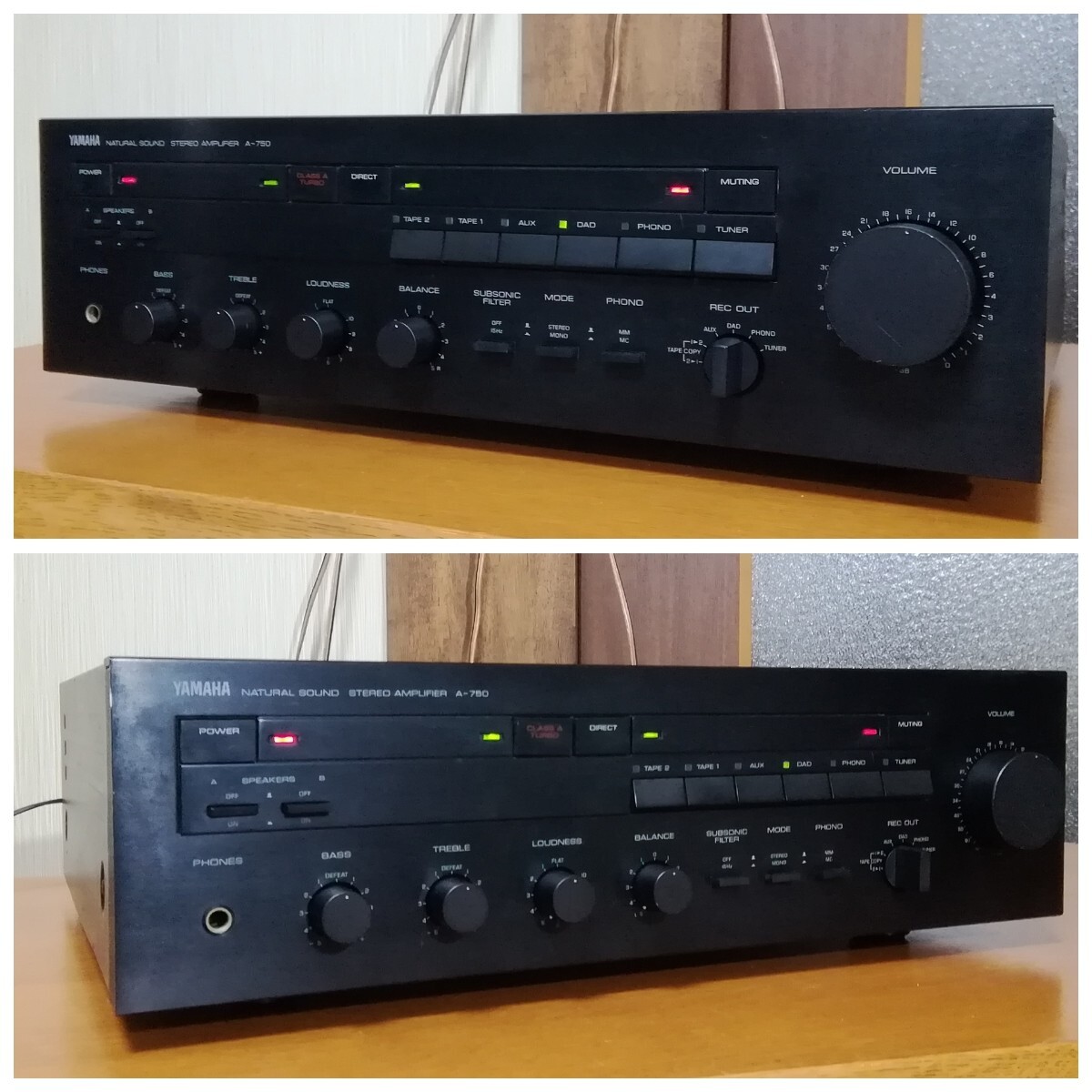 Yahoo!オークション -「yamaha a-750」の落札相場・落札価格