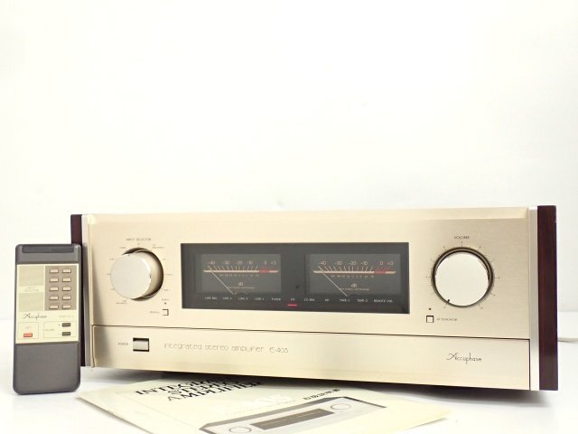 Yahoo!オークション -「accuphase e-405」の落札相場・落札価格
