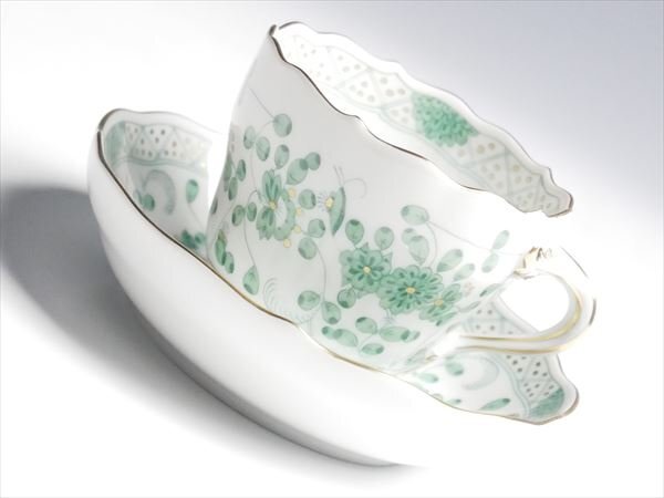 Yahoo!オークション -「マイセン インドの華 グリーン」の落札相場