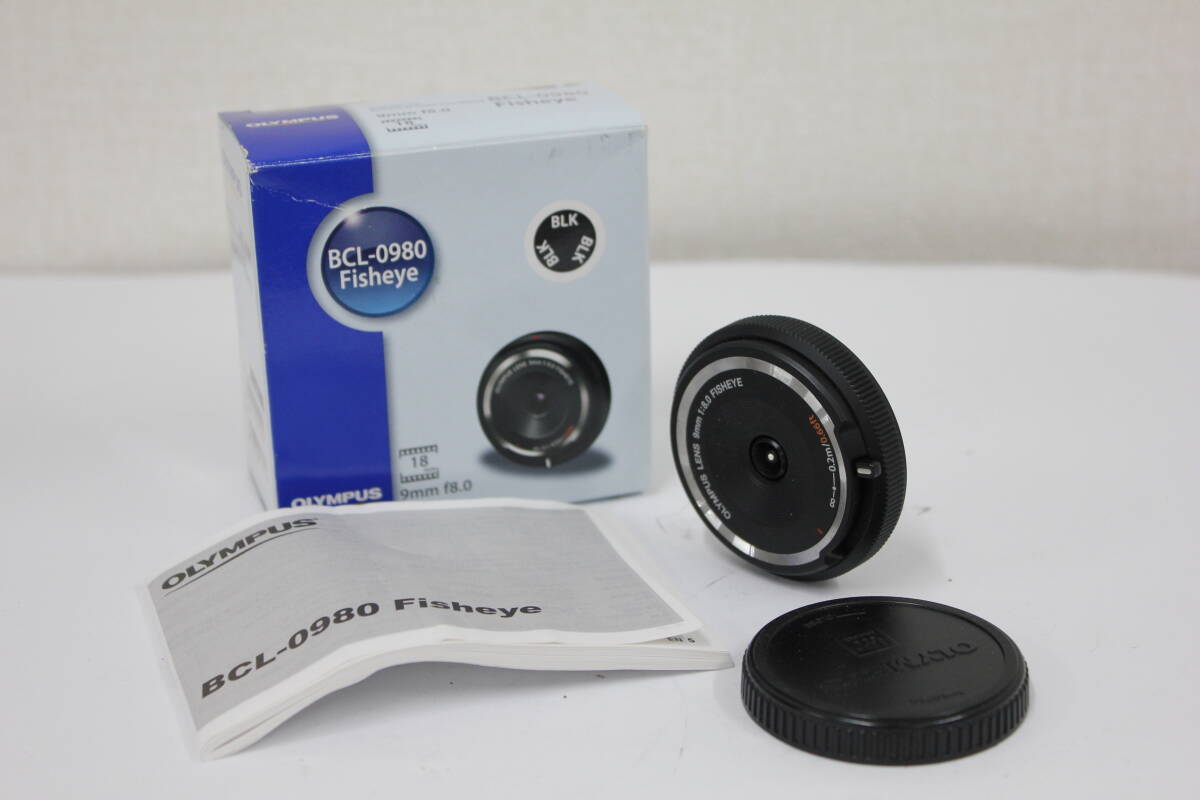 オリンパス フィッシュアイボディーキャップレンズ BCL-0980 [ブラック