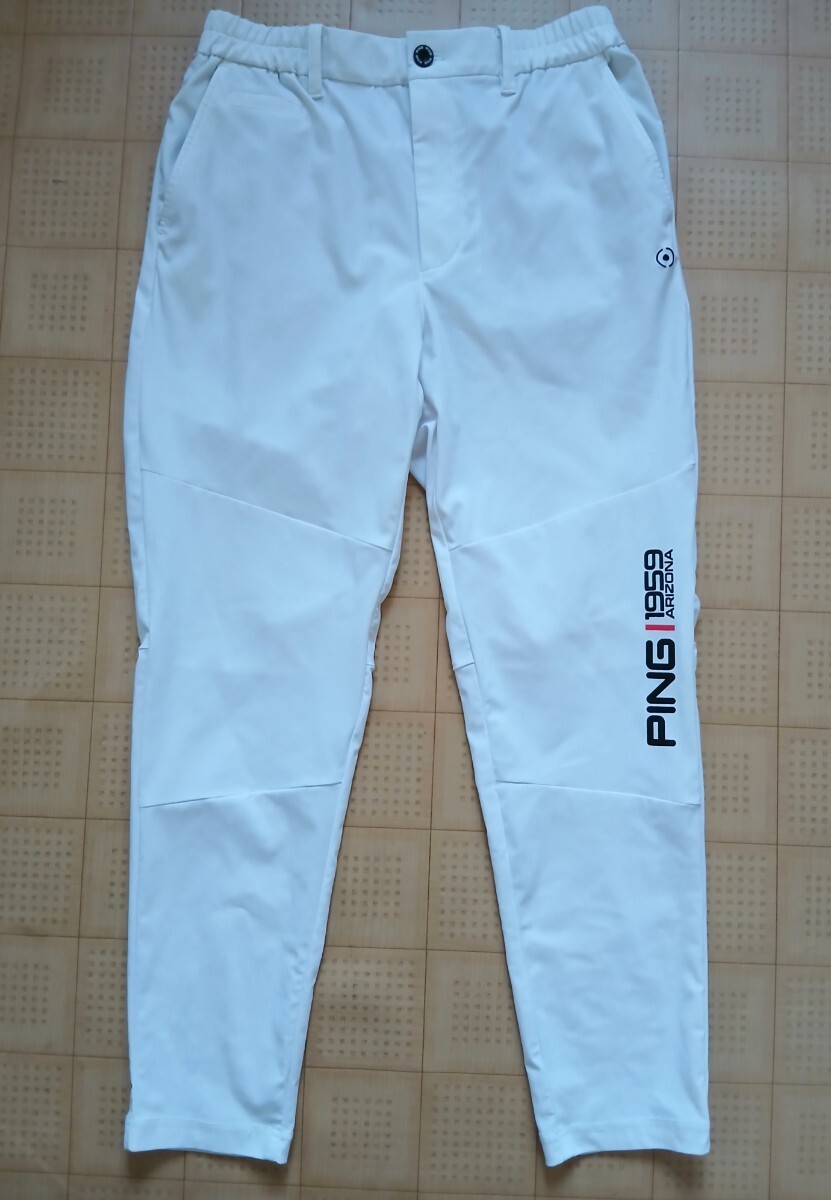 新品 ラッセルノ ゴルフ パイピング ライン ショーツ ホワイト L 5