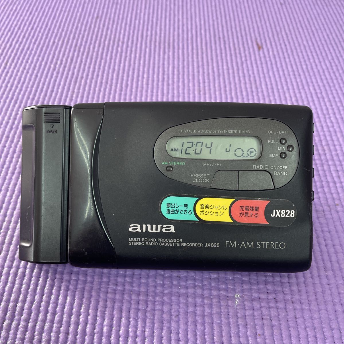 Yahoo!オークション -「jx828」(カセットプレーヤー) (ポータブル