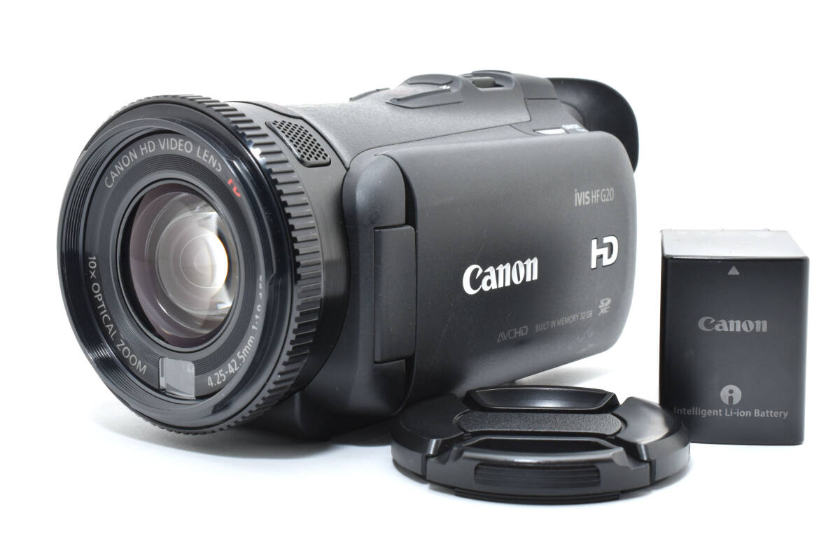 Yahoo!オークション -「canon キヤノン ivis hf g20」の落札相場・落札価格