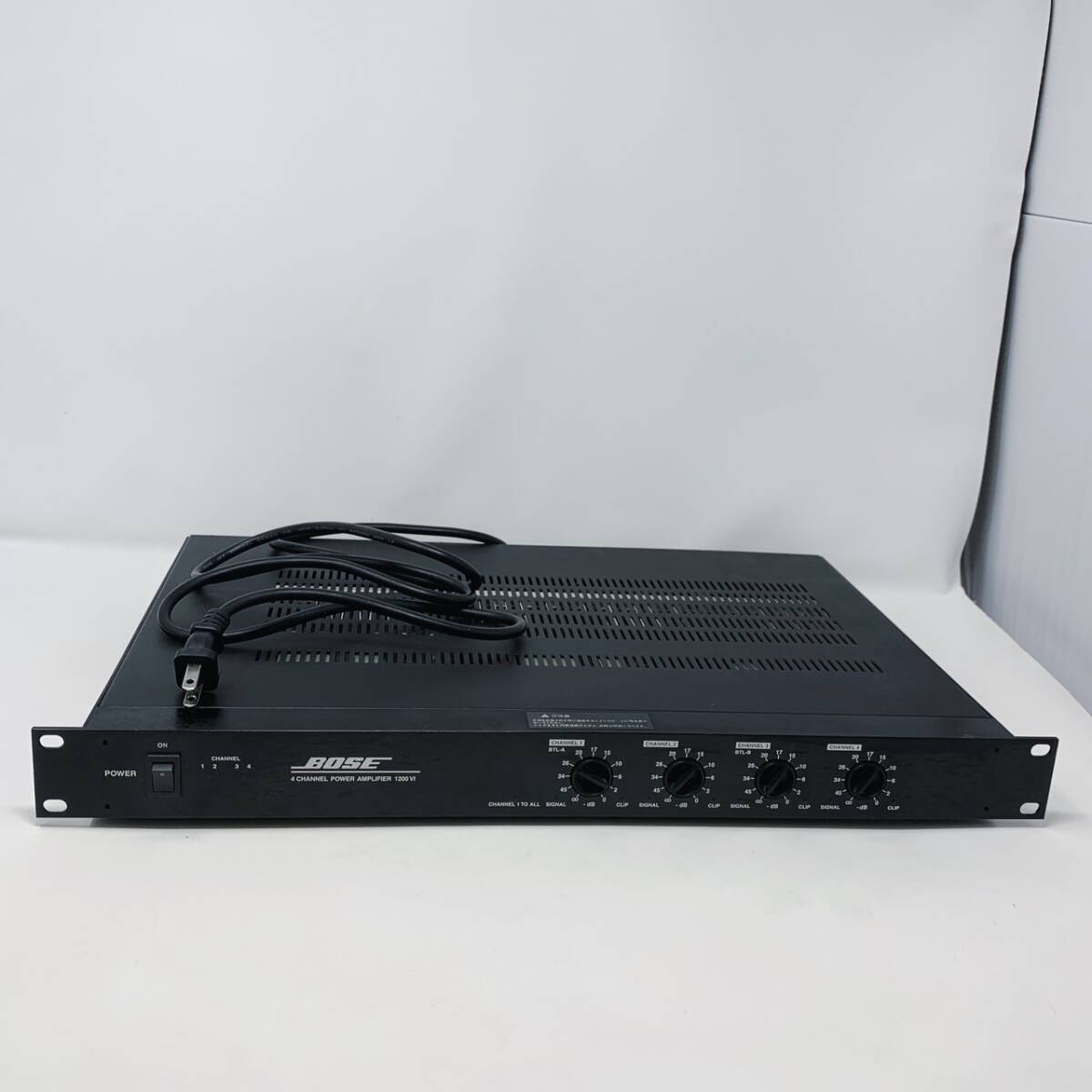 Yahoo!オークション -「bose 4ch パワーアンプ 1200vi ボーズ」(家電