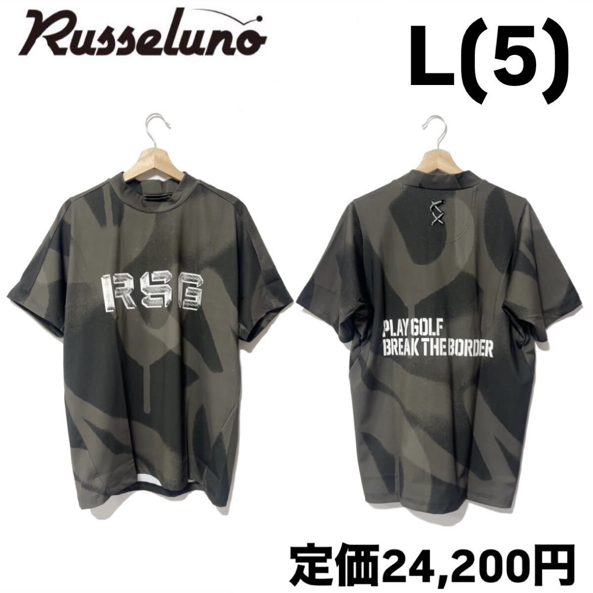 新品未使用 ラッセルノ ロングスリーブ モックネック サイズ5｜Yahoo