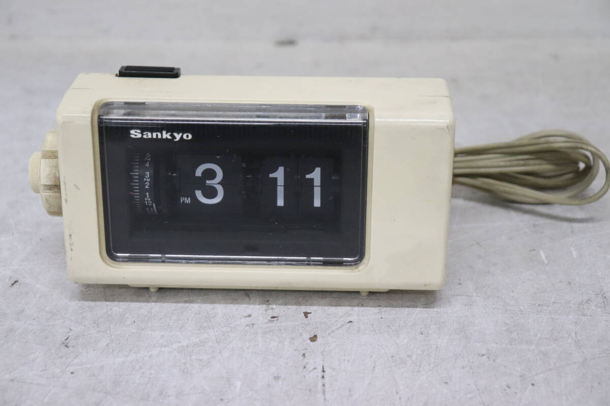 Yahoo!オークション -「パタパタ時計 sankyo」(アナログ) (置時計)の