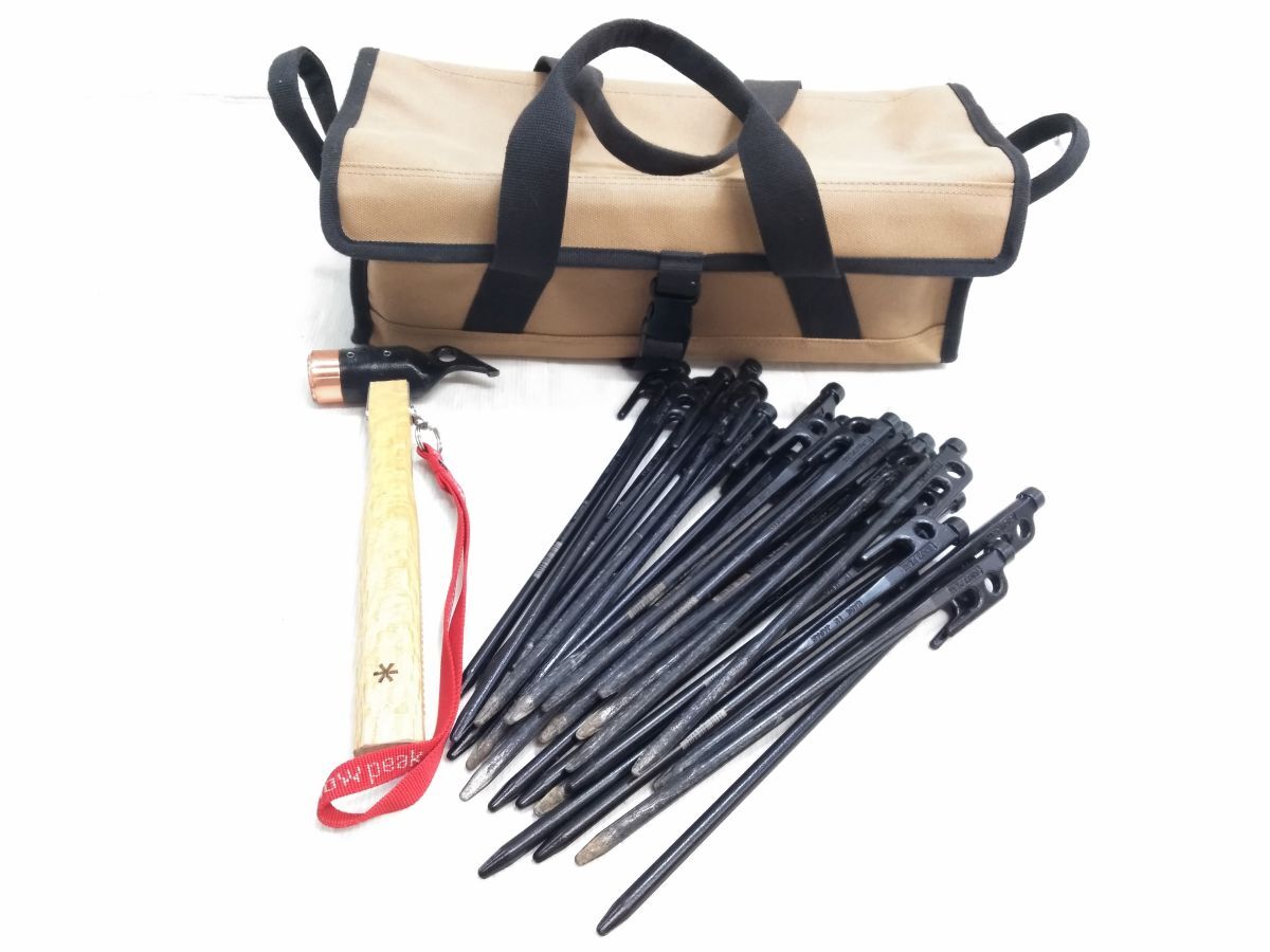 Yahoo!オークション -「スノーピーク)ペグハンマーケース」の落札相場