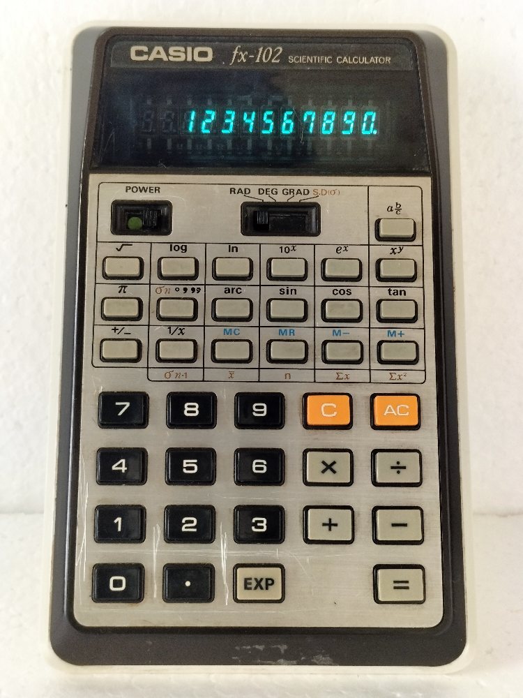 Yahoo!オークション -「関数電卓 蛍光」(OA機器) の落札相場・落札価格