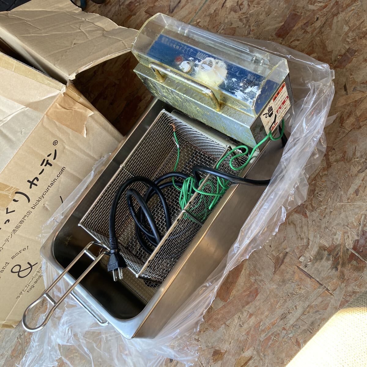 Yahoo!オークション -「ニチワ 電気フライヤー」の落札相場・落札価格