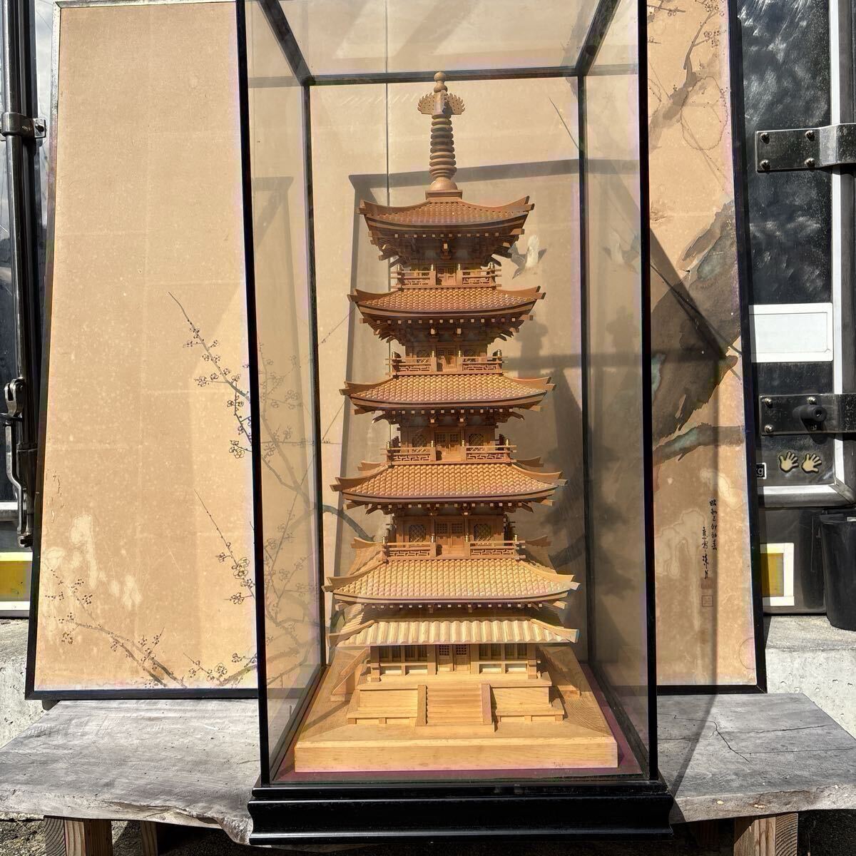 Yahoo!オークション -「五重塔 置物」の落札相場・落札価格