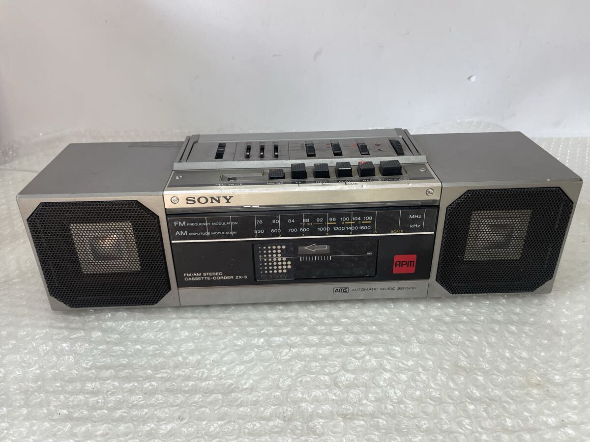 Yahoo!オークション - 「sony zx3」ラジカセ (カセットデッキ) の落札