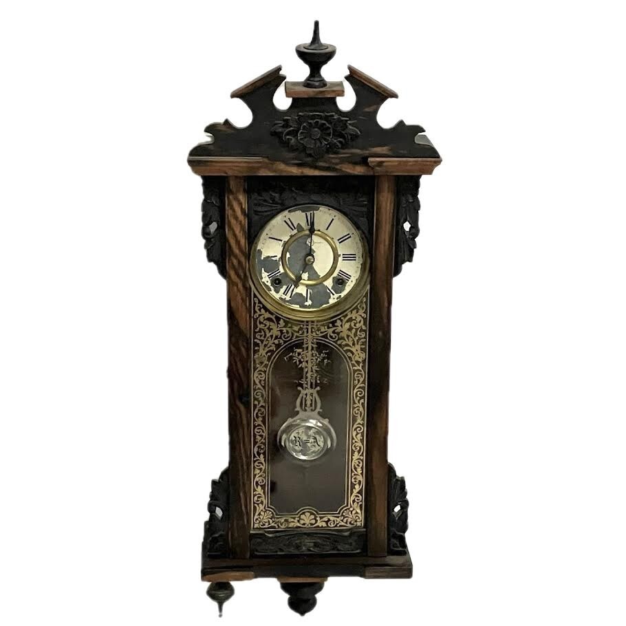 Yahoo!オークション -「黒柿」(掛時計、柱時計) (置時計、掛時計)の