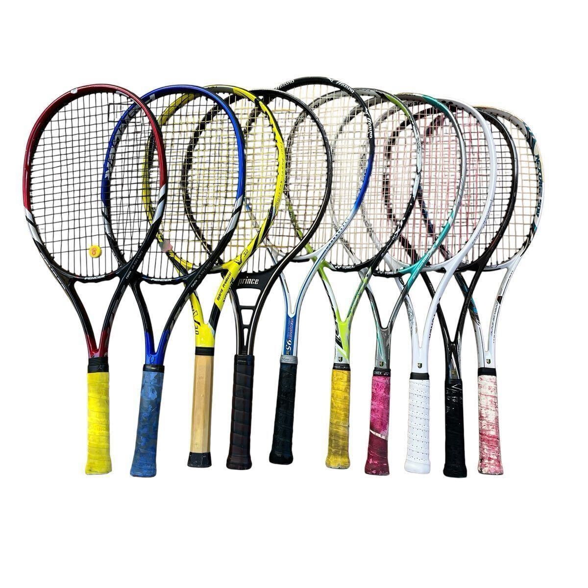 Yahoo!オークション -「(大量 まとめて まとめ売り)」(軟式用ラケット