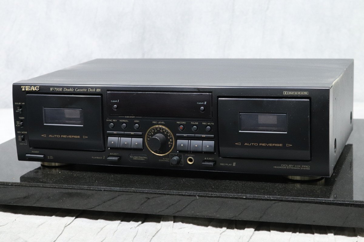 Yahoo!オークション -「teac カセットデッキ w-790r」(カセットデッキ