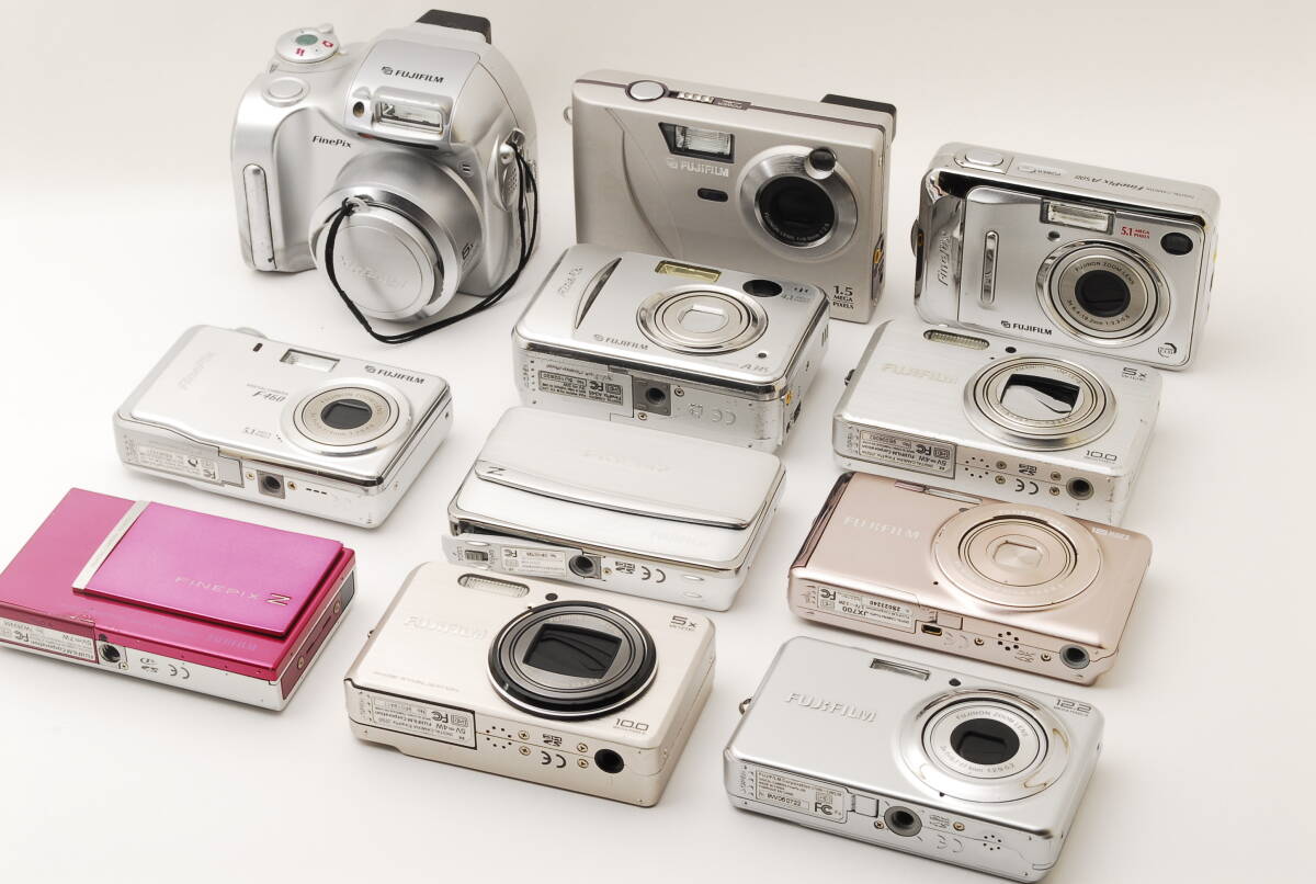 Yahoo!オークション -「ジャンク扱い」(富士フイルム) (コンパクト