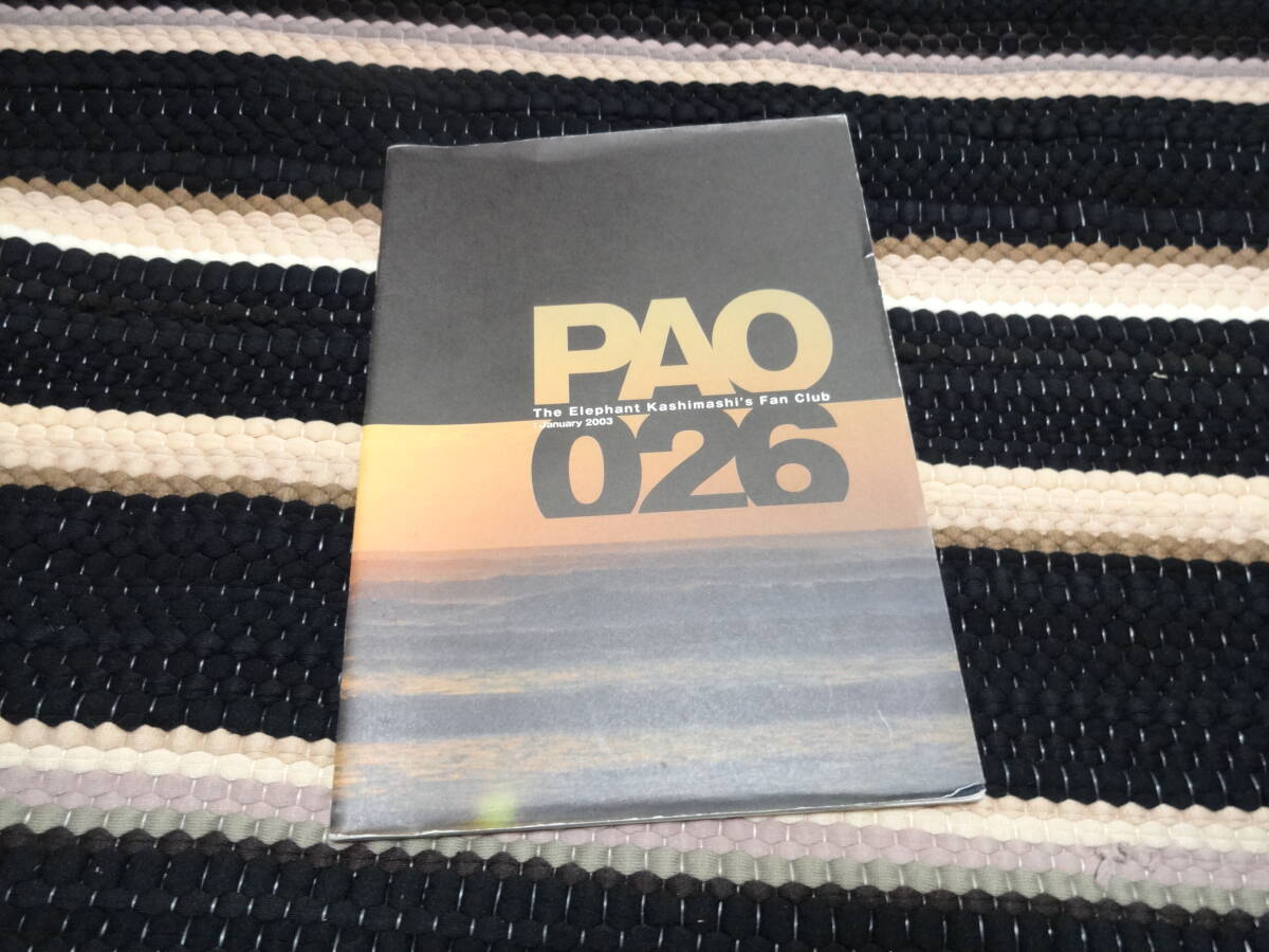 2026年最新】Yahoo!オークション -エレファントカシマシ pao 会報の