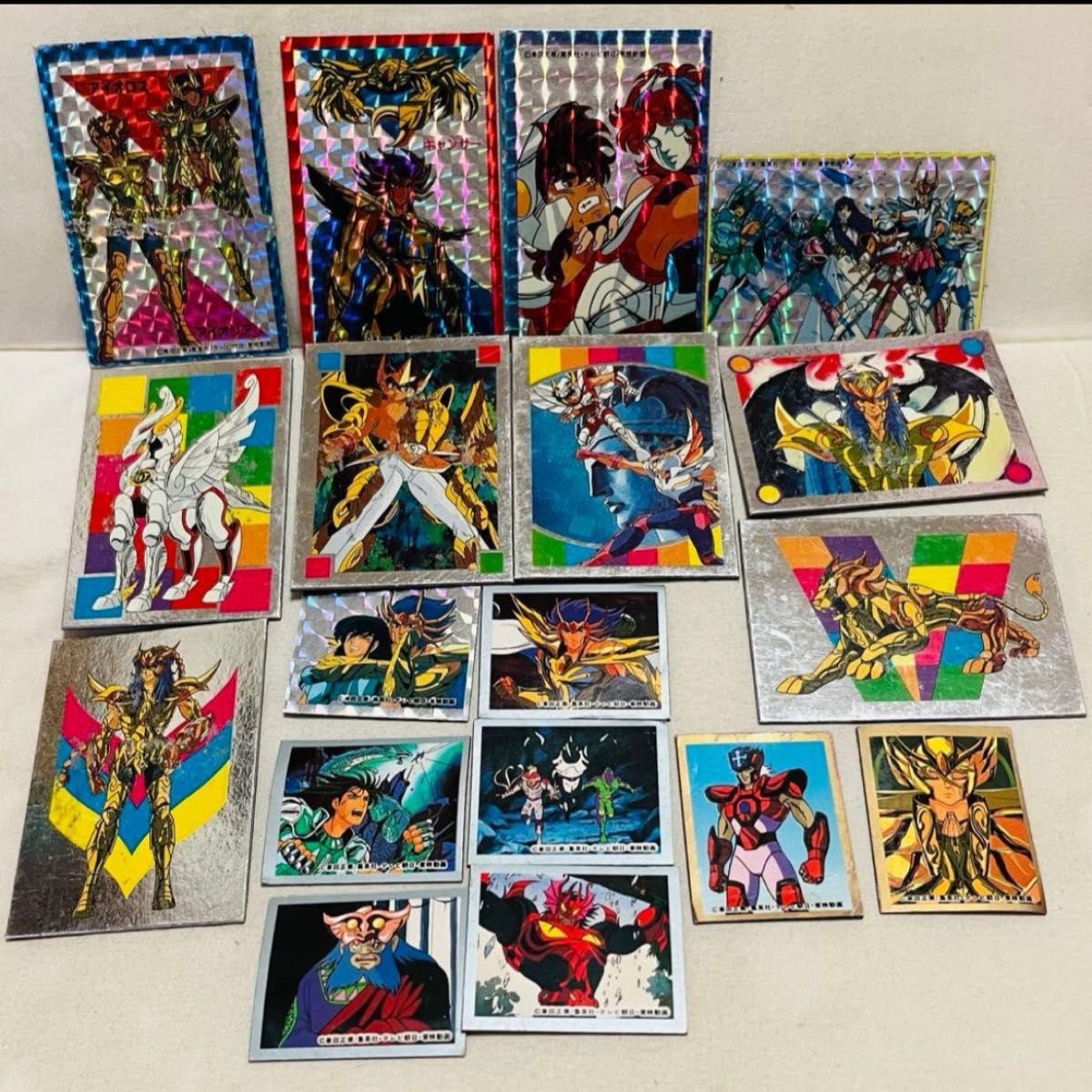 ジャンク品】アマダ 聖闘士星矢 PPカード キグナス氷河 デカ四角