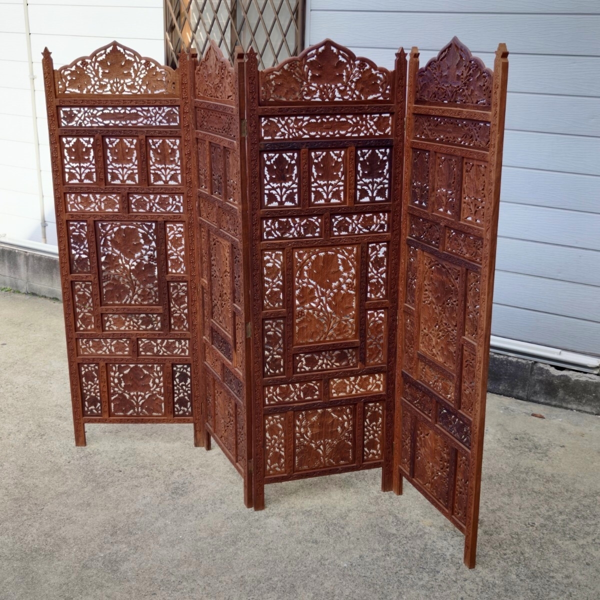 2026年最新】Yahoo!オークション -衝立 木製 彫刻の中古品・新品・未