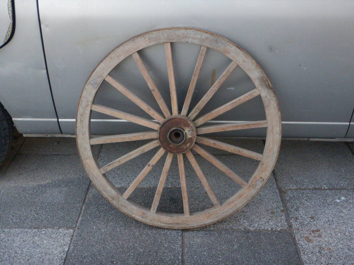 Yahoo!オークション -「大八車 車輪」の落札相場・落札価格