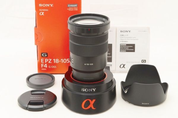 SONY E PZ 18-105mm F4 G OSS SELP18105G オークション比較 - 価格.com