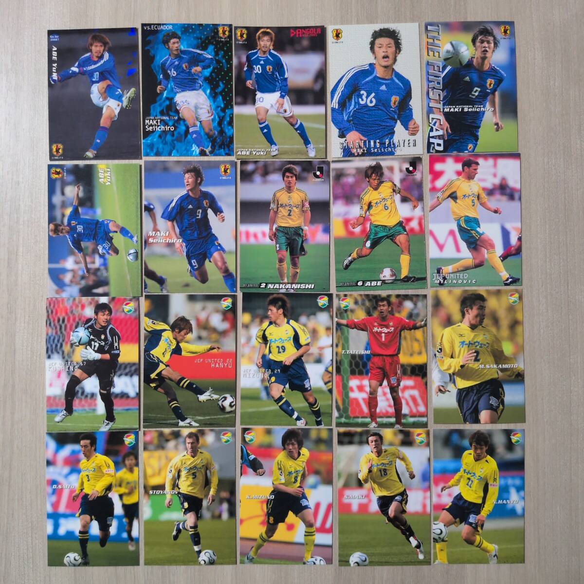 Yahoo!オークション -「日本代表チップスカード」(サッカー) (スポーツ