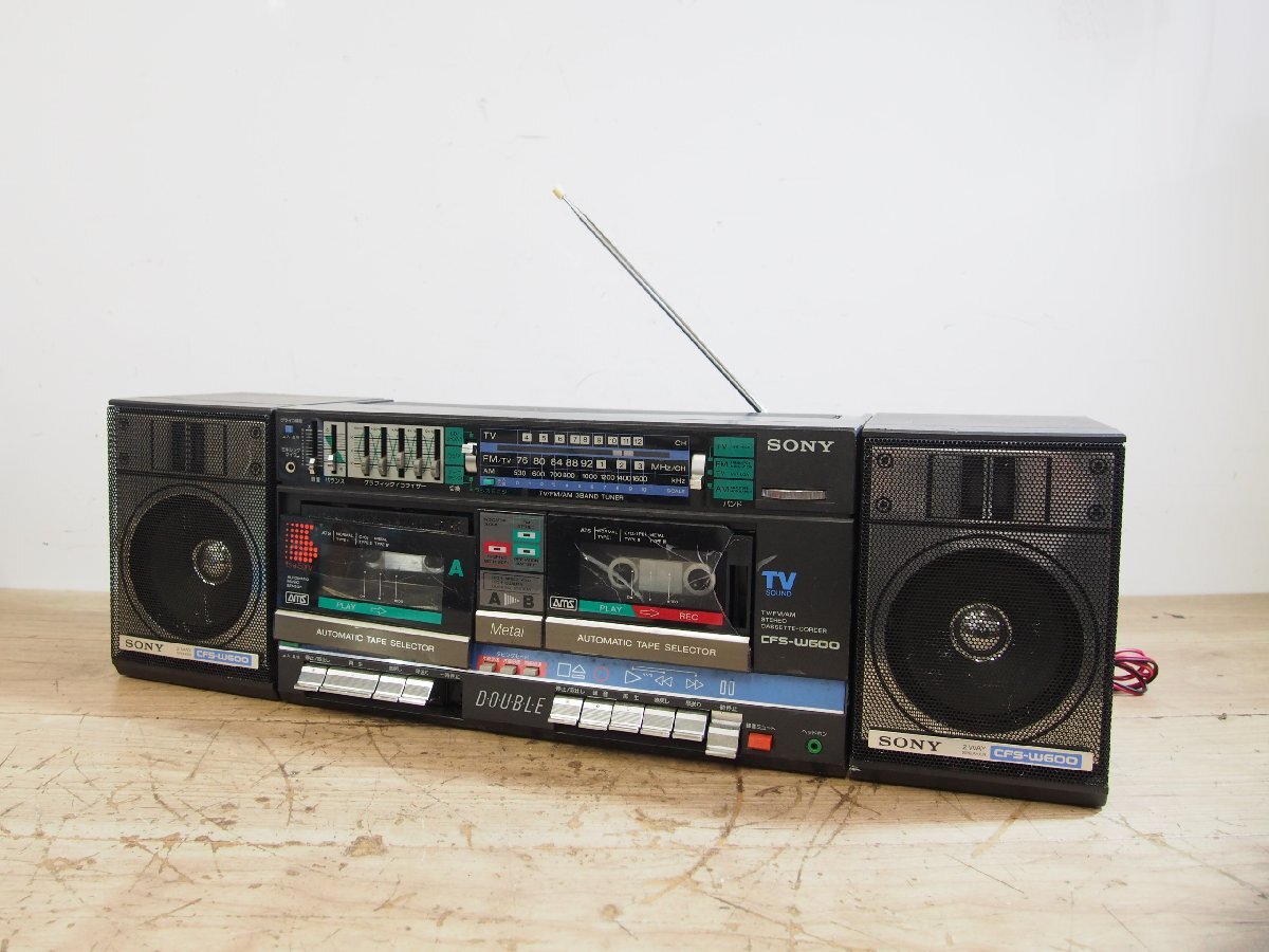 Yahoo!オークション -「sony cfs w600」の落札相場・落札価格