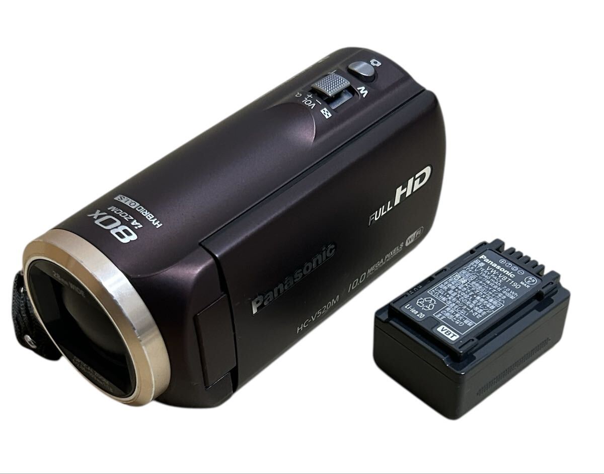 Yahoo!オークション - 「panasonic ビデオカメラ hc-v520m」カメラ