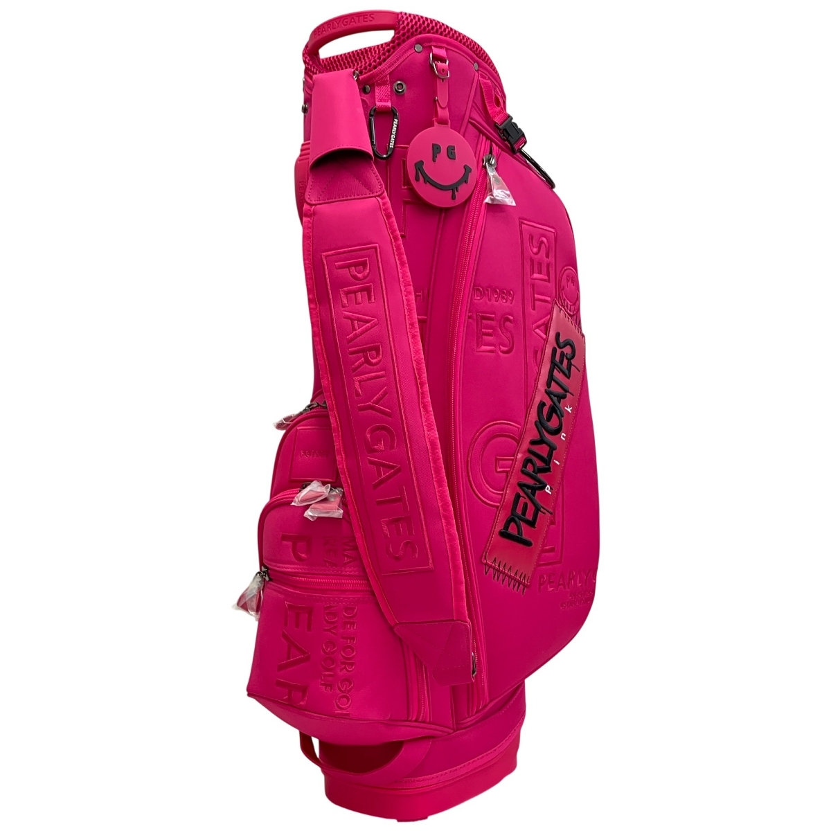 Yahoo!オークション -「パーリーゲイツ キャディバッグ ピンク