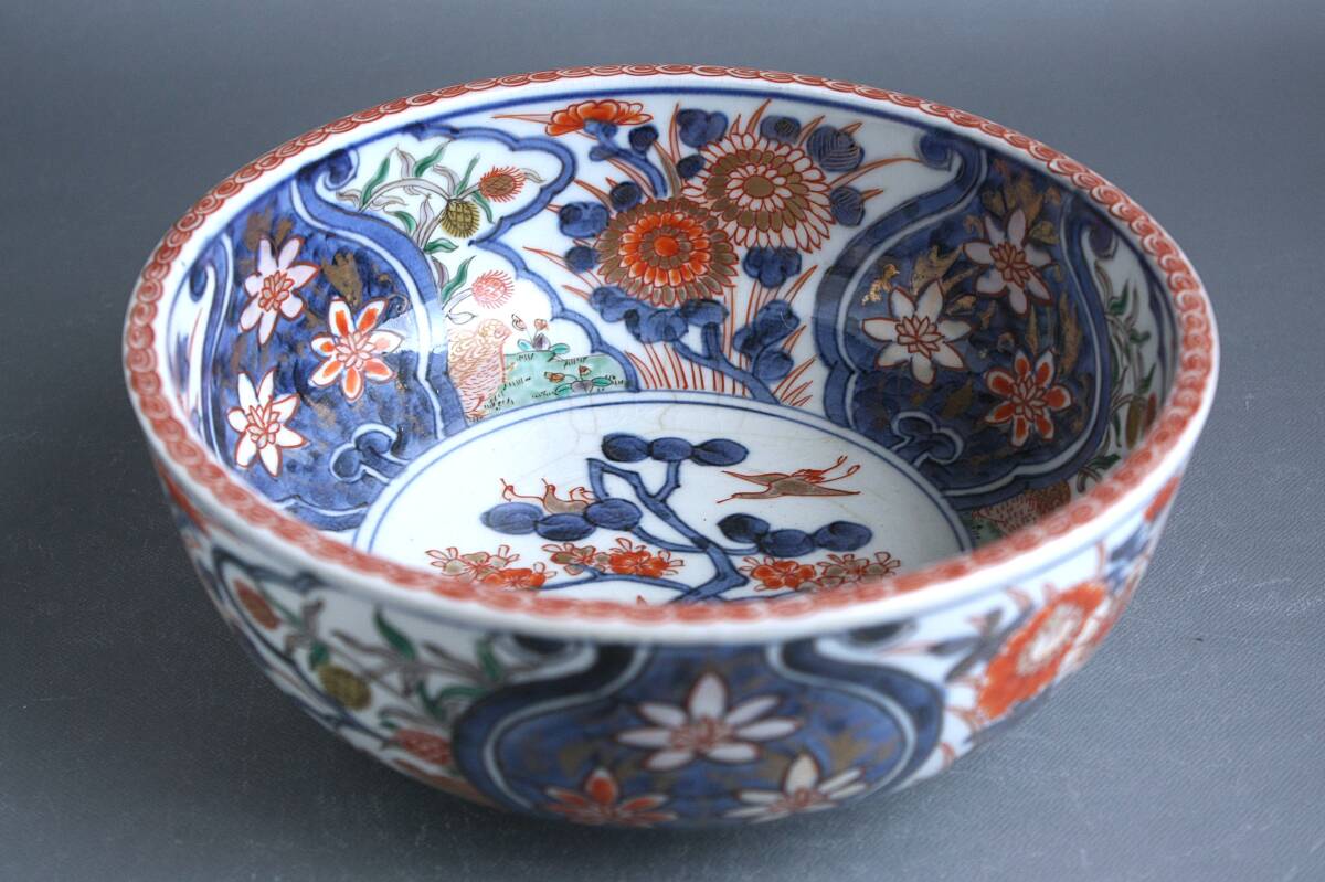 Yahoo!オークション -「古伊万里 鉢」(金襴手) (色絵)の落札相場・落札価格