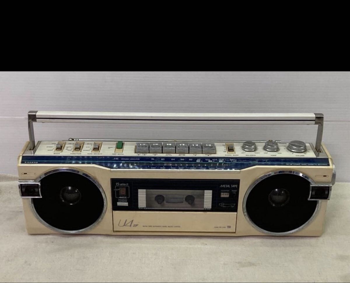 昭和レトロ SANYO MR-G306 カセットプレイヤー実働 箱付き 2026年最新