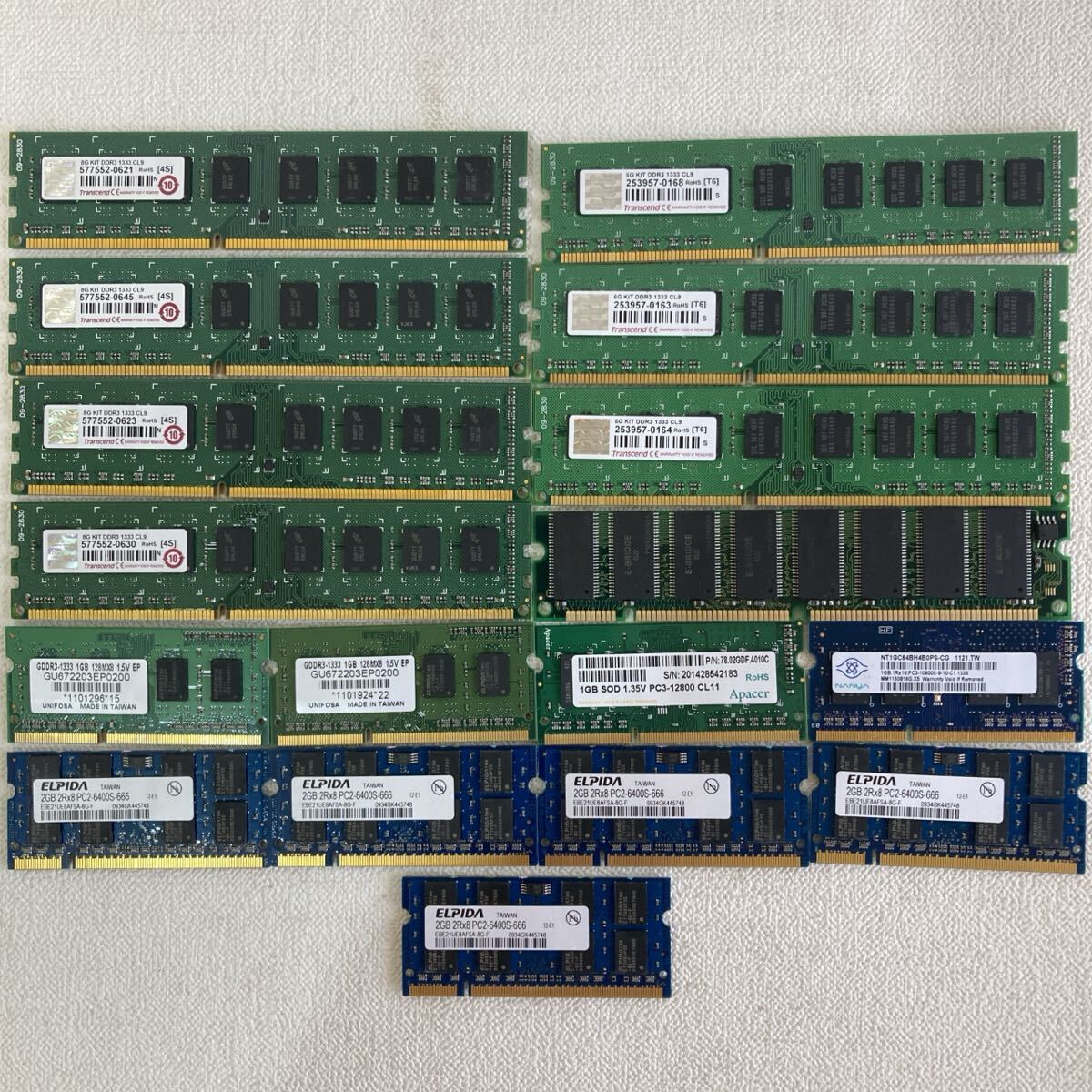 Yahoo!オークション -「ジャンク まとめ」(メモリ) (パーツ)の落札相場