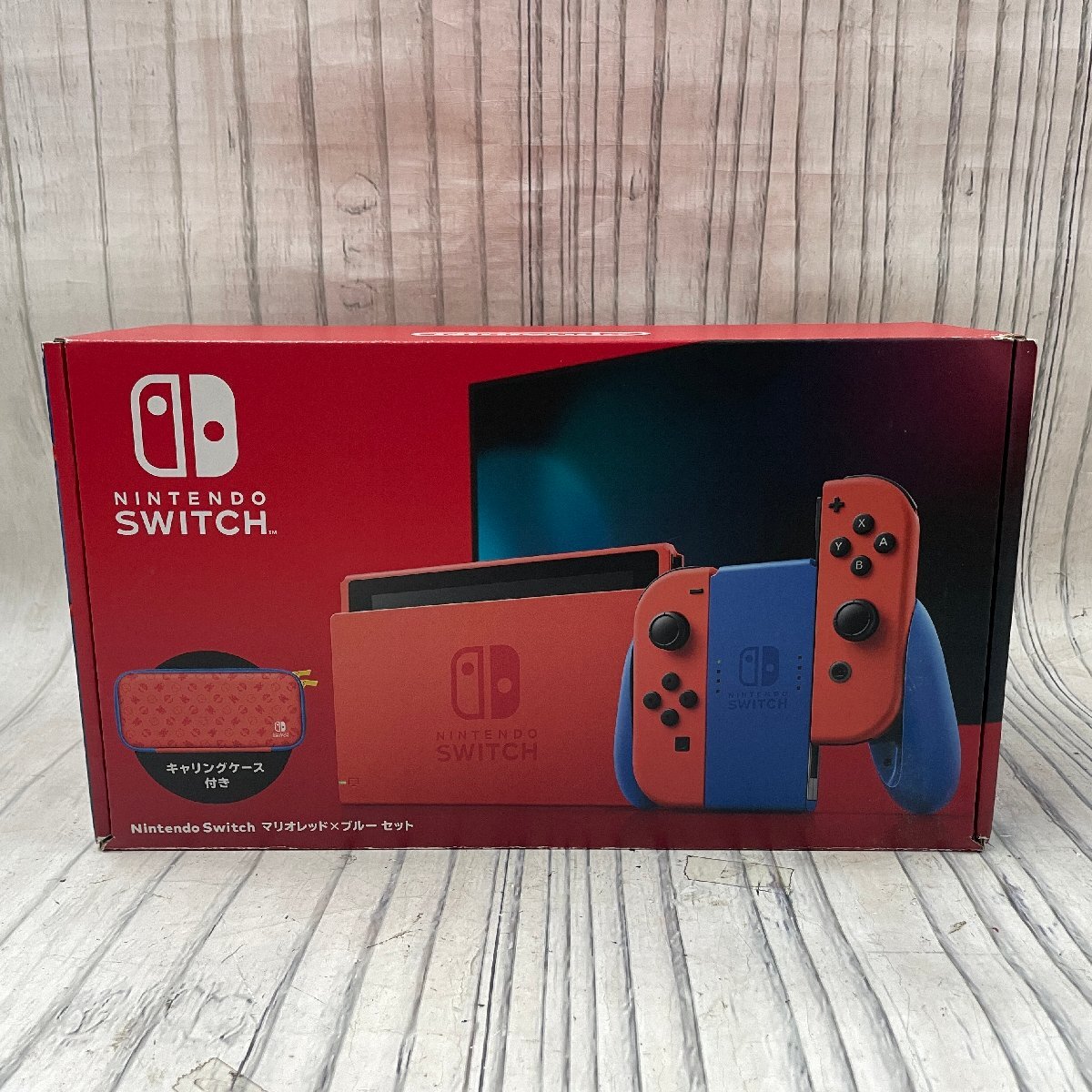 Yahoo!オークション -「nintendo switch マリオレッド×ブルー セット