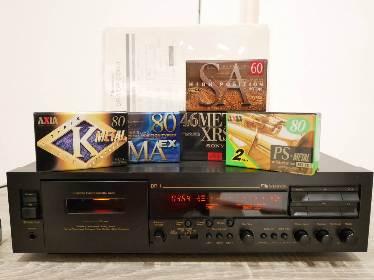 Yahoo!オークション -「nakamichi dr-1」(カセットデッキ) (オーディオ