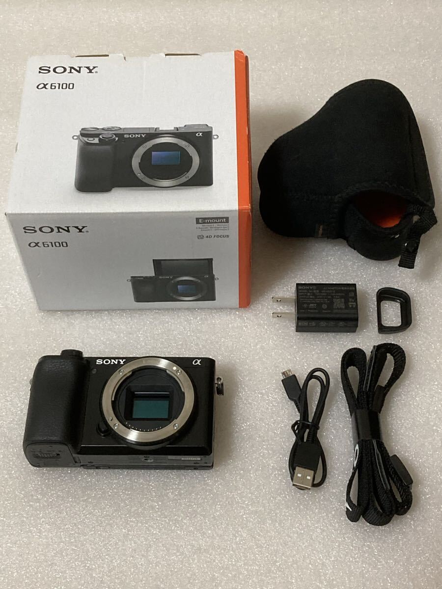 SONY α6100 ILCE-6100 ボディ [ブラック] オークション比較 - 価格.com