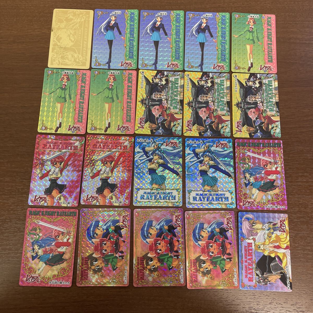 Yahoo!オークション -「魔法騎士レイアース カード」(魔法騎士