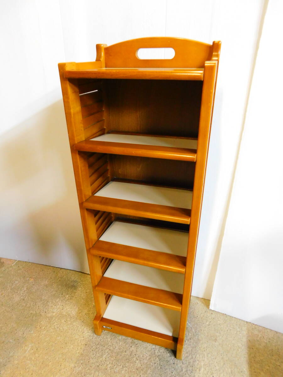 2点セット オールド カリモク シューズラック 電話代 棚 レトロ y21