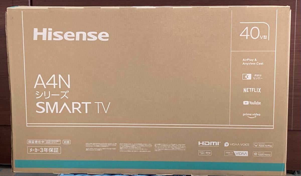 Yahoo!オークション -「ハイセンス テレビ 40」(液晶) (40インチ～)の