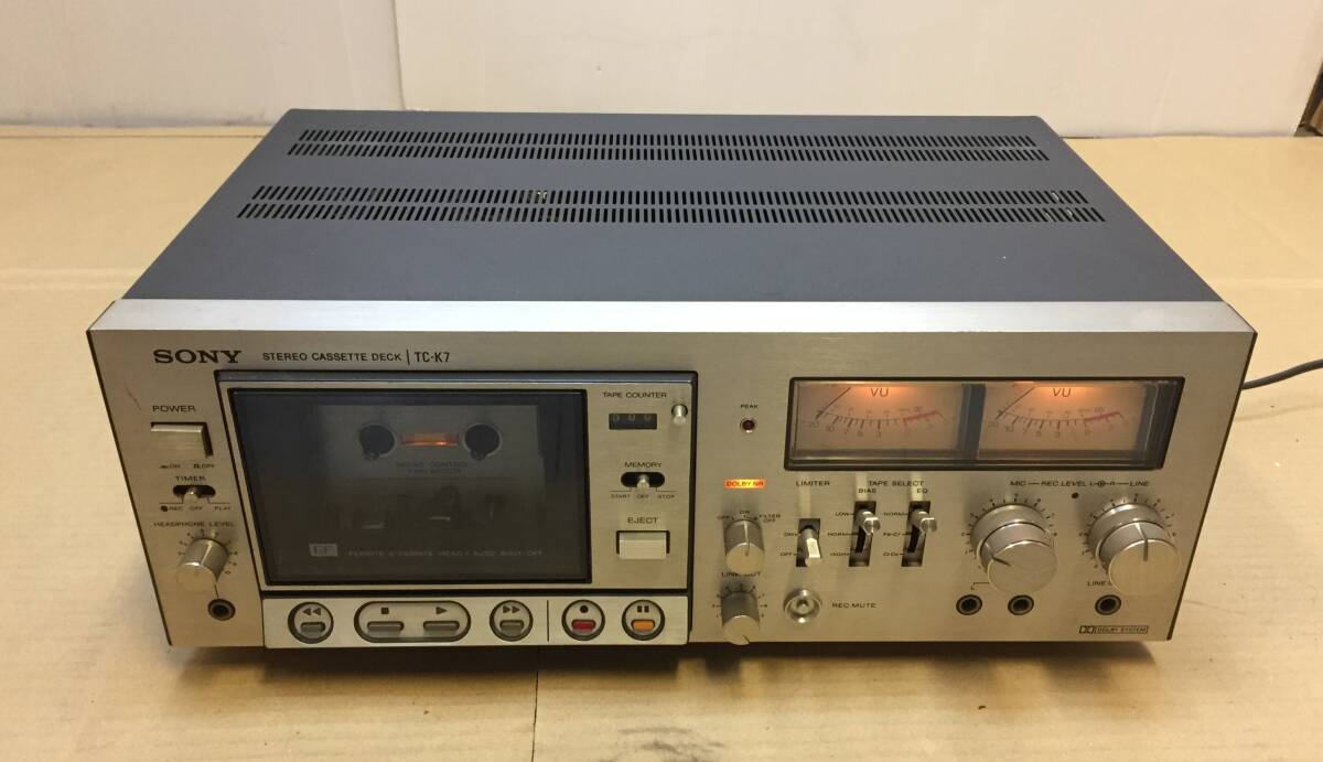 Yahoo!オークション -「sony tc-k7 カセットデッキ」の落札相場・落札価格